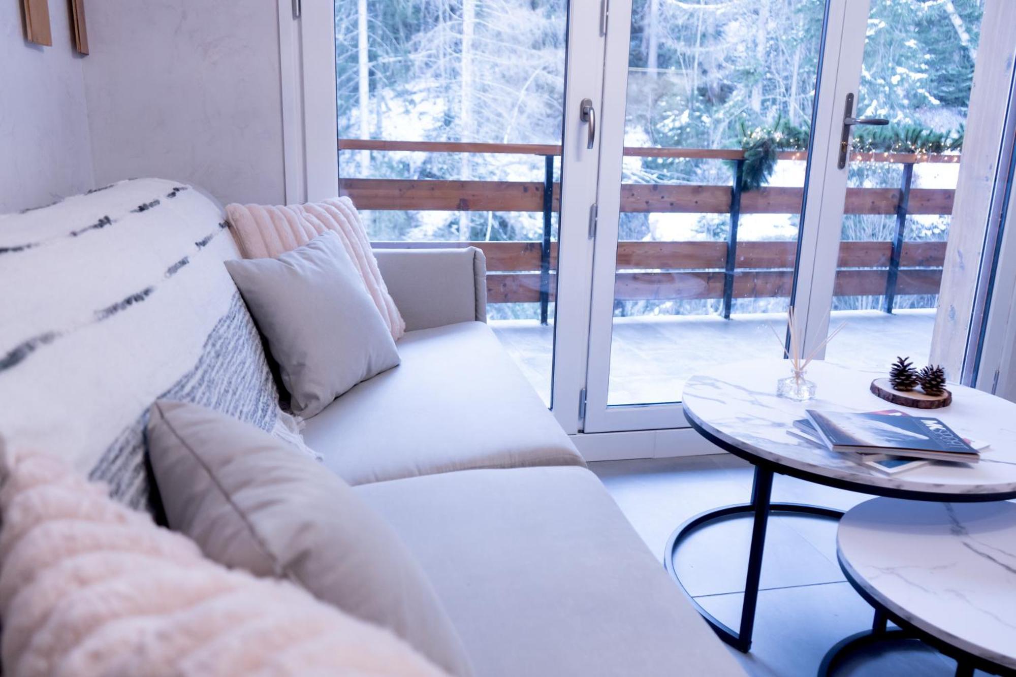 Studio Cabine Au Loup Blanc Avec Vue Mont Blanc Saint-Gervais-les-Bains Exterior photo